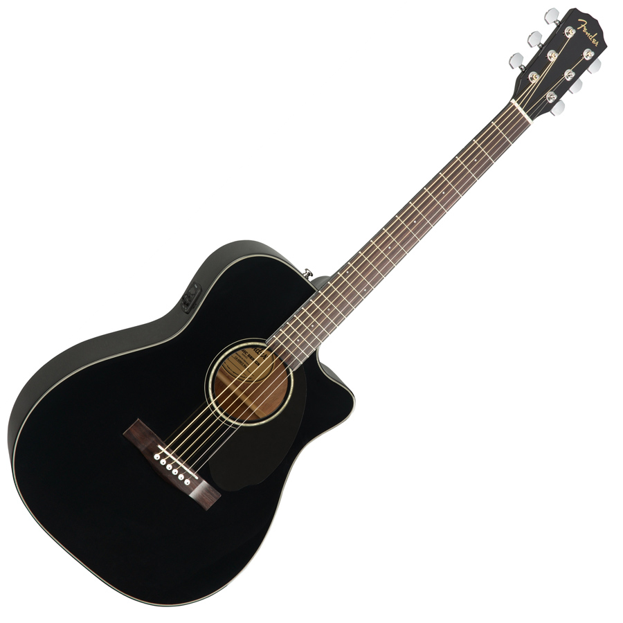 Fender Electro Acoustic Guitar Nottingham Fender CC60SCE Black
